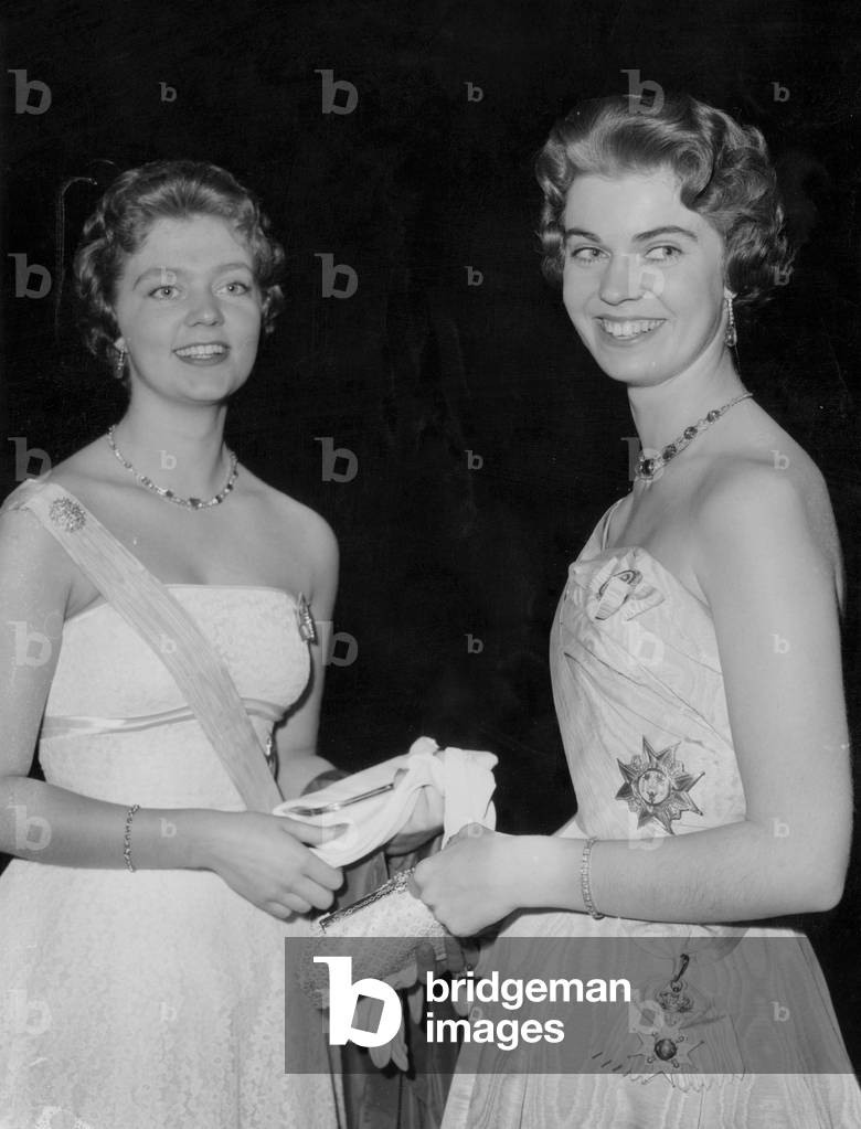Princesses Birgitta and Margaretha of Sweden