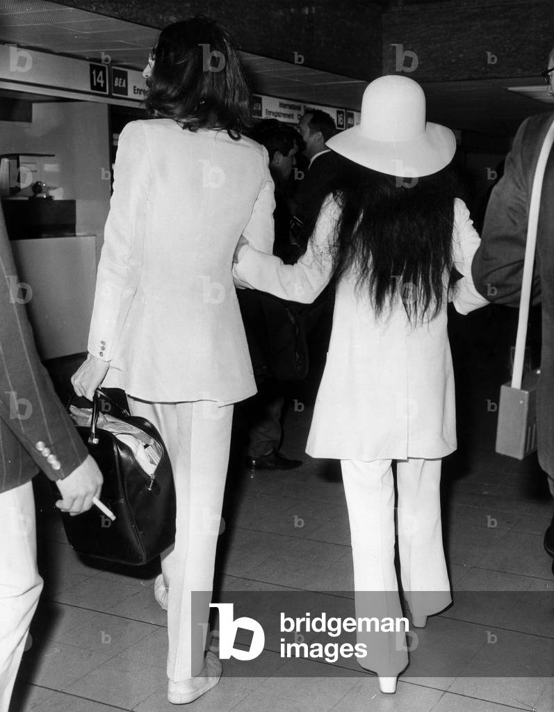 John Lennon and Yoko Ono