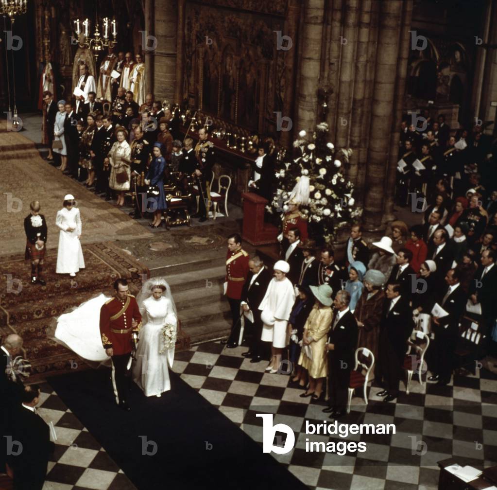 Marriage of Princess Anne of England and Captain Mark