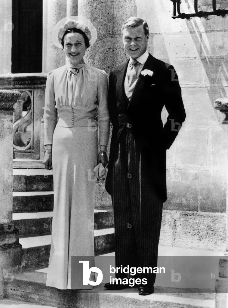 Marriage of the Duke Edward of Windsor and Wallis Simpson