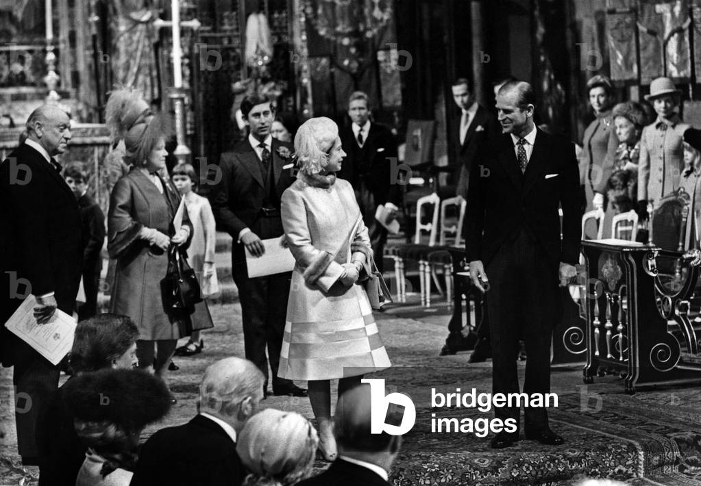 Elizabeth II of England and the Duke of Edinburgh