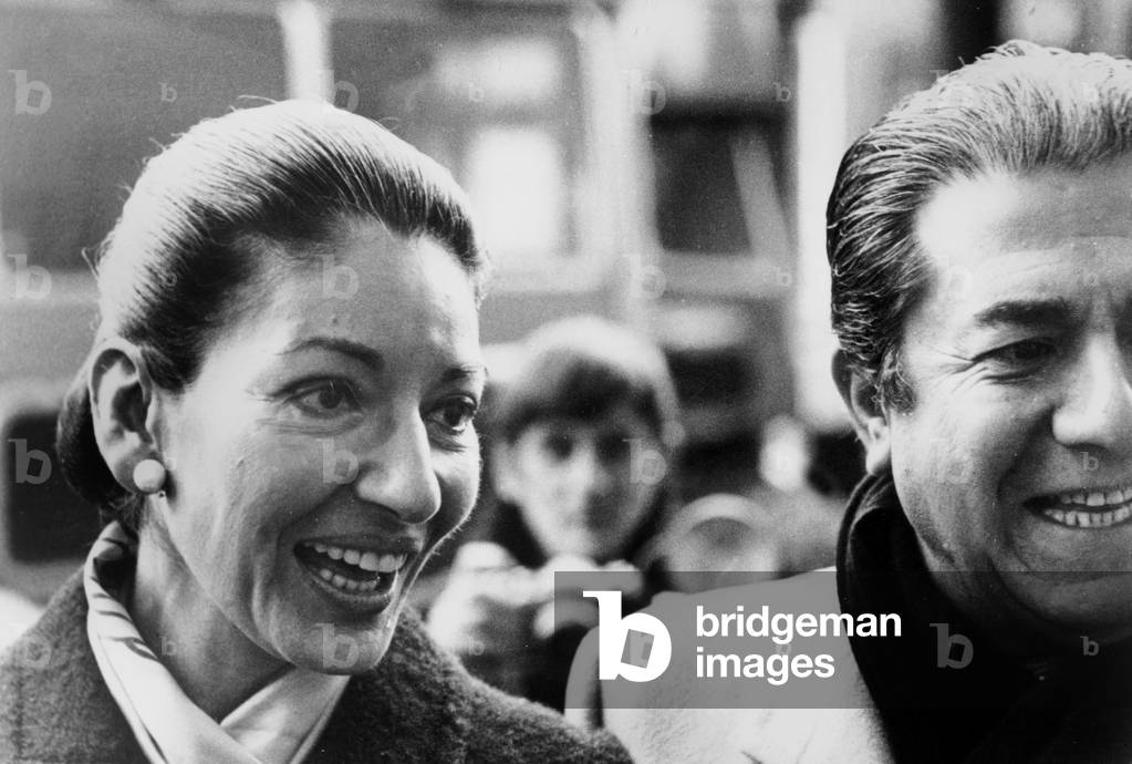 Maria Callas et Giuseppe Di Stephano