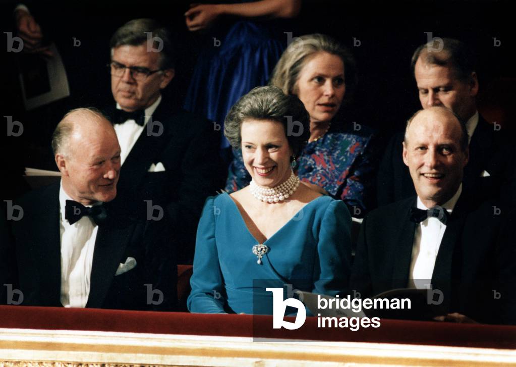 Benedikte of Denmark and Harald of Norway