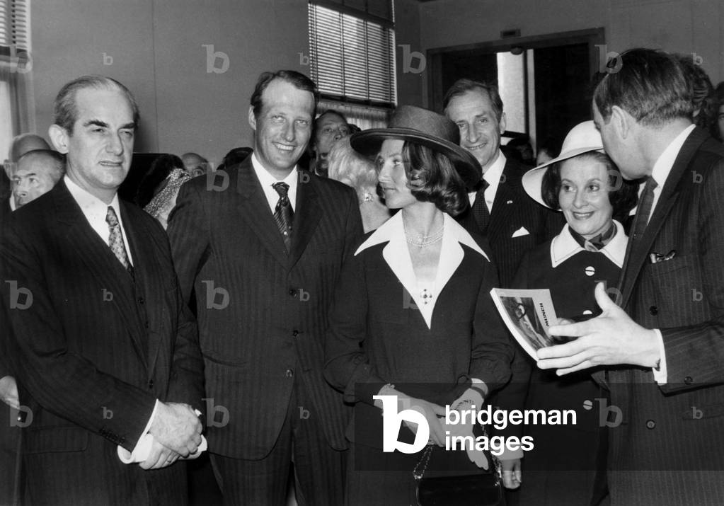 Alain Peyrefitte and Prince Harald