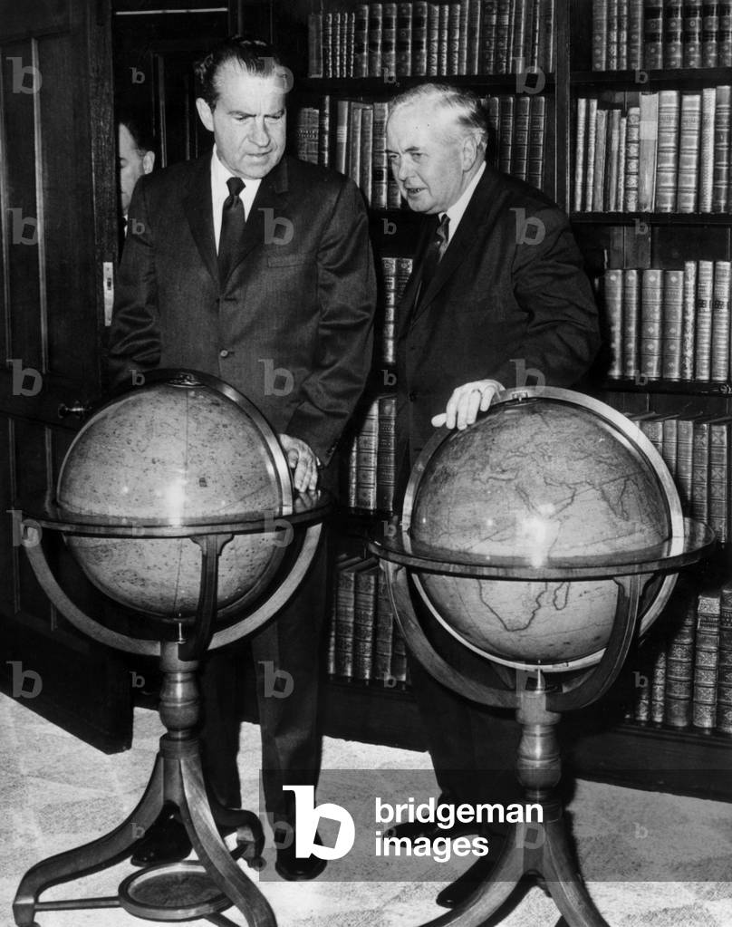 Richard Nixon et Harold Wilson