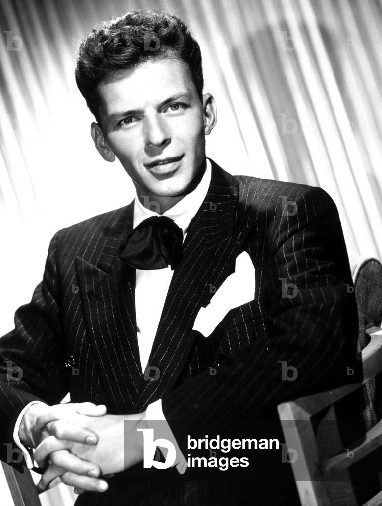 Frank Sinatra, February 1945 (b/w photo)