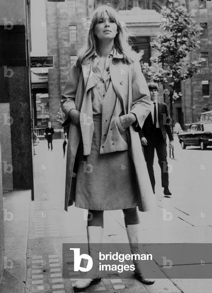 Actress Krista Nico Also Member of Velvet Underground, 1966 (b/w photo)