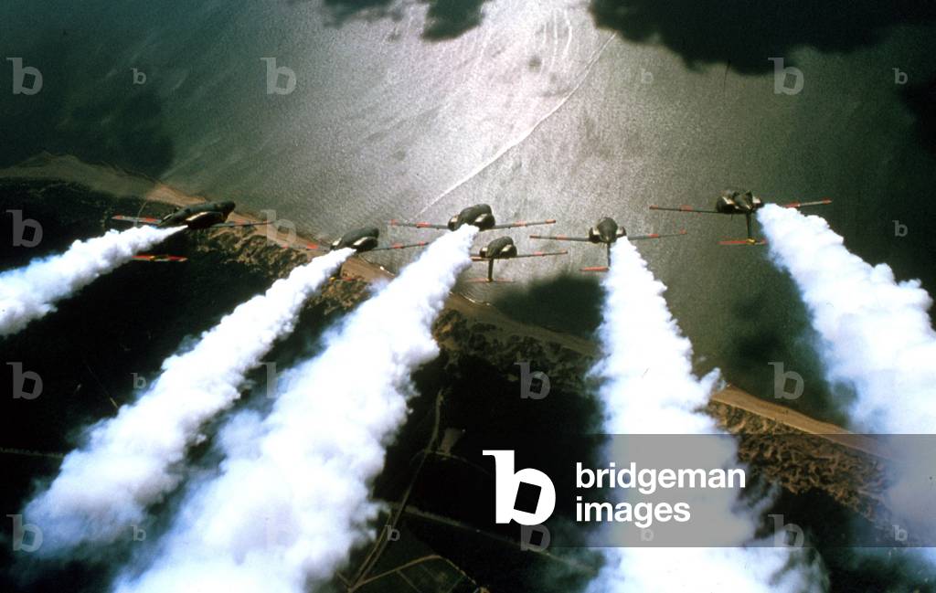 Planes of The French Patrol April 1988 (photo)