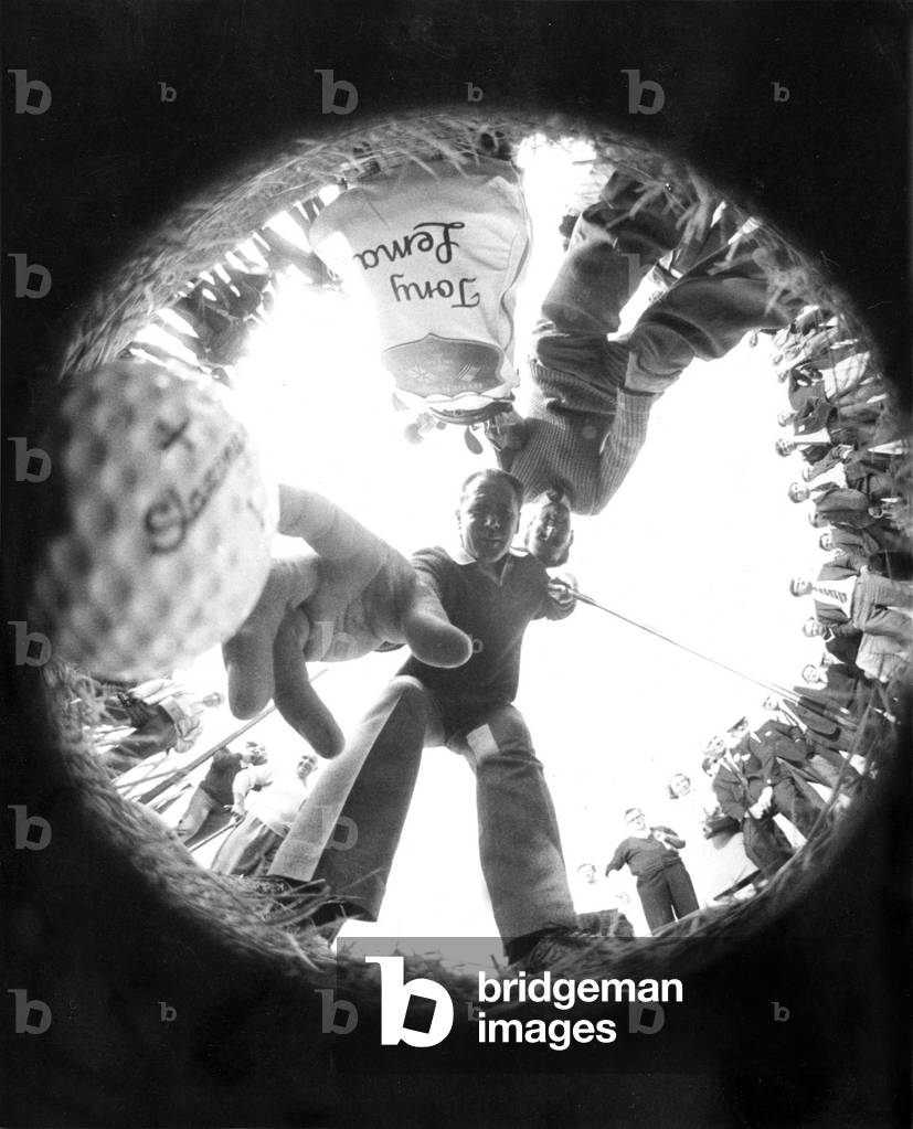 American Golfer October 7, 1965 Seen From The Golf Hole (b/w photo)