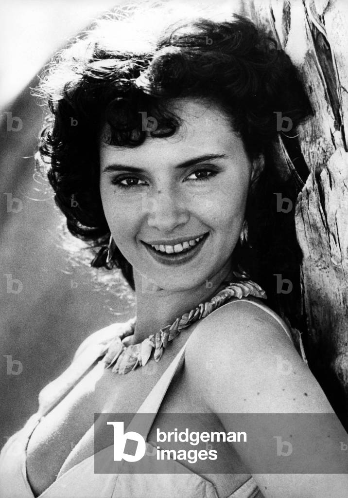 Flamenco Spanish Dancer Laura Del Sol Shooting The Hit On November 9, 1983 (b/w photo)