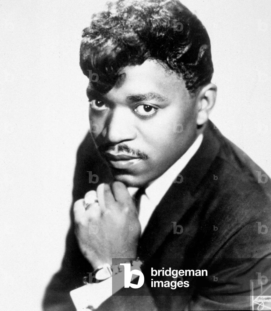 Percy Sledge American Black Singer of Soul Music C. 1962 (b/w photo)