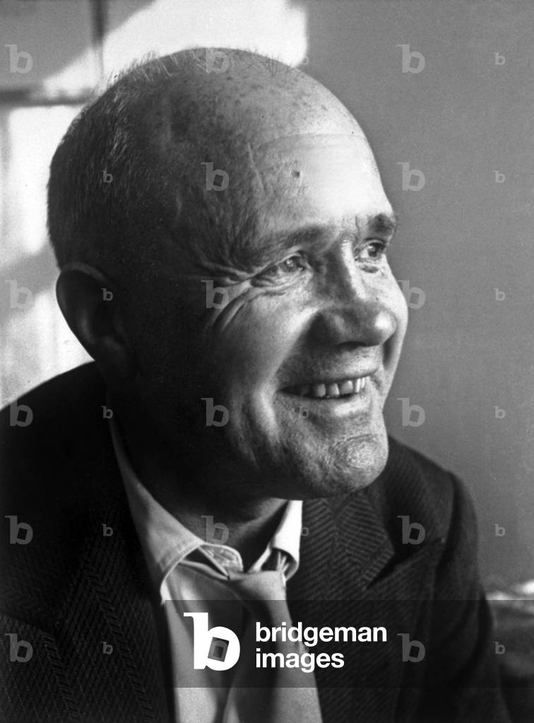 French Writer Jean Genet (1910-1986) May 31, 1961 (b/w photo)