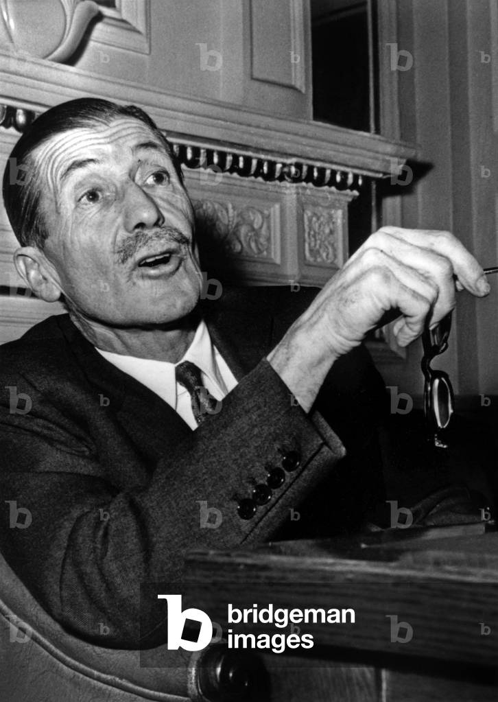 Clifford Dupont Ex Governor Of Rhodesia March 2, 1970 (b/w photo)