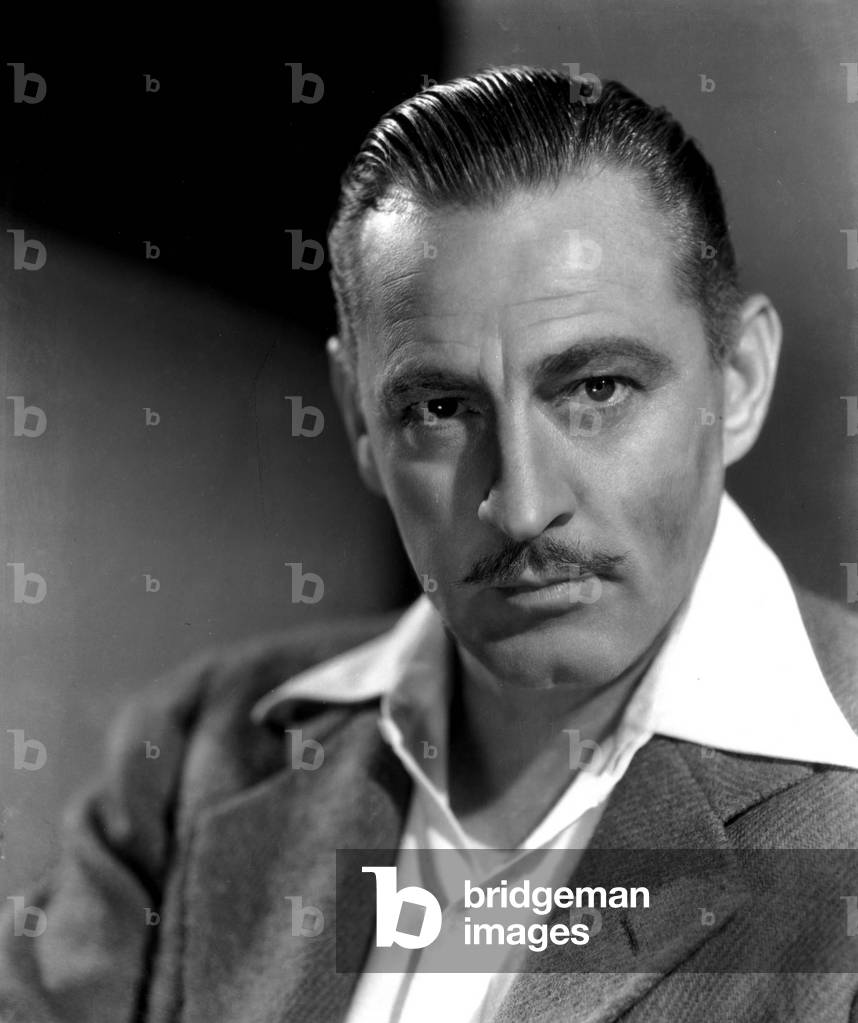 John Barrymore (1882-1942) American Actor in 1937 (b/w photo)