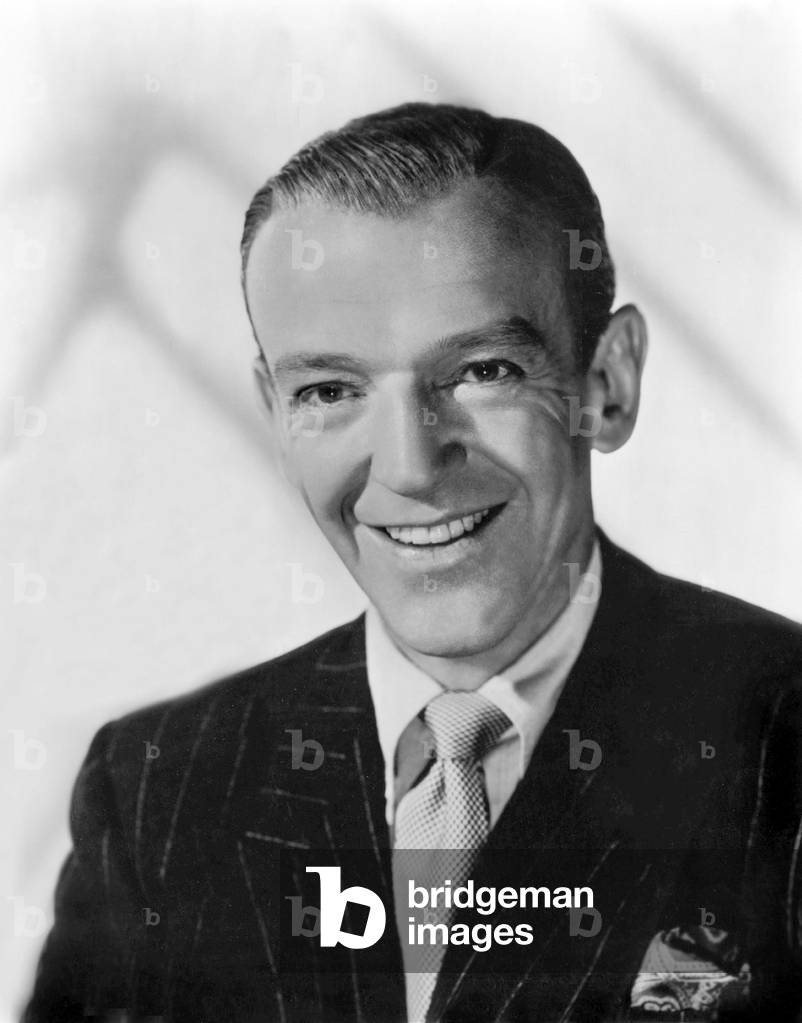 American Actor Fred Astaire (1899-1987) (b/w photo)