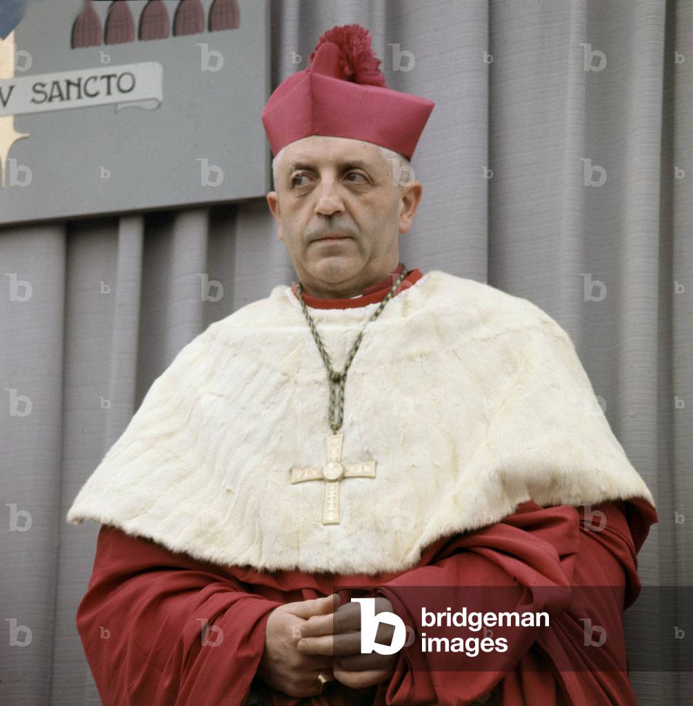 Cardinal Suenens In The 70s (photo)
