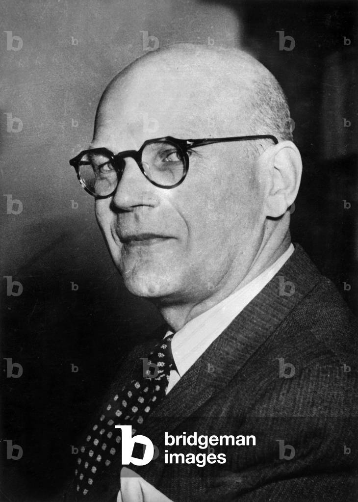 Urho Kekkonen (1900-1986) President of Finland (1956-1981) (b/w photo)