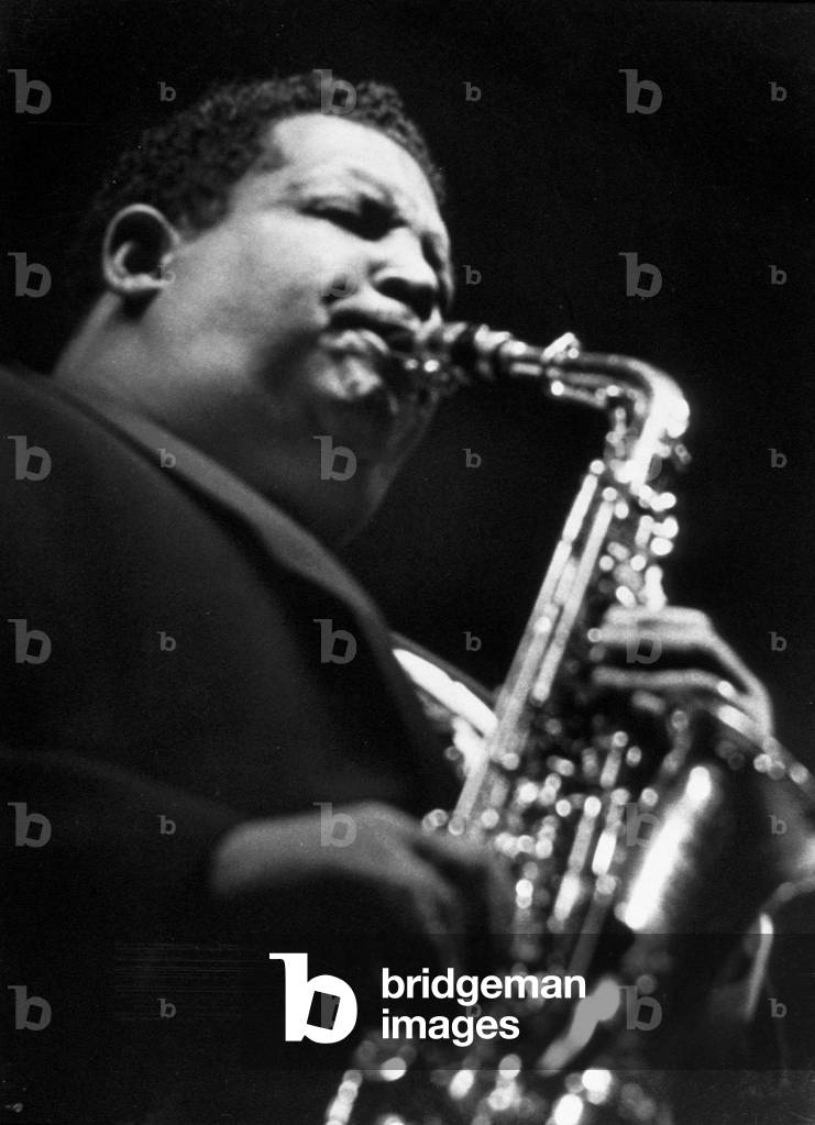 Julian Cannonball Adderley (1928-1975) American Jazzman C. 1963 (b/w photo)