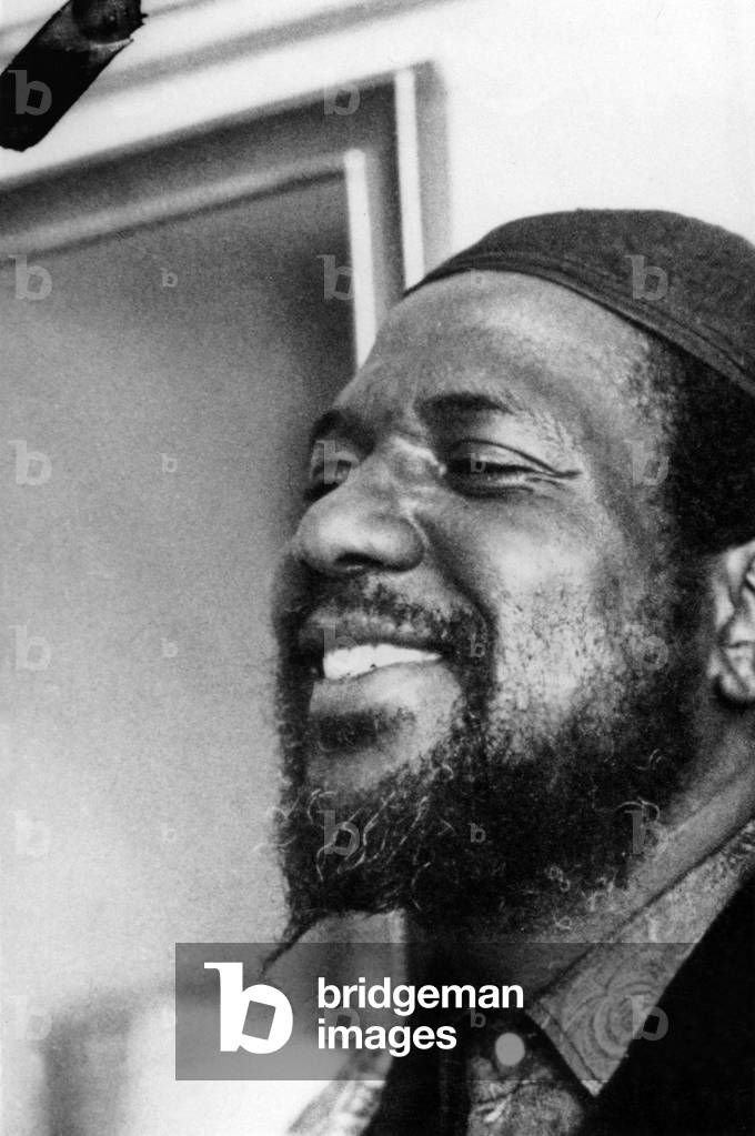 Thelonious Monk (1917-1982) American Jazz Pianist (b/w photo)