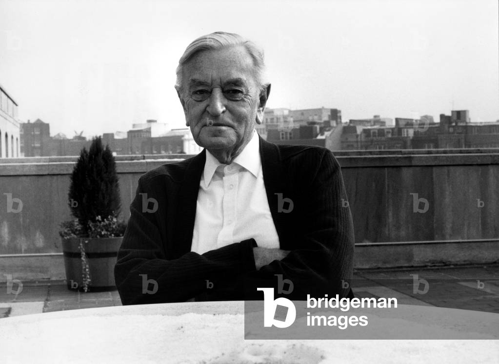 The Realizer Sir David Lean In 1985 (b/w photo)