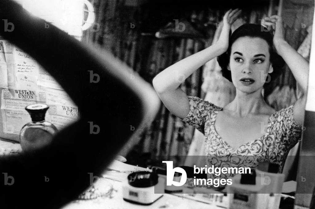 Gloria Laura Vanderbilt (B1924) Is Going To Have Dinner With Leopold Stokowski on January 1St, 1955 (b/w photo)