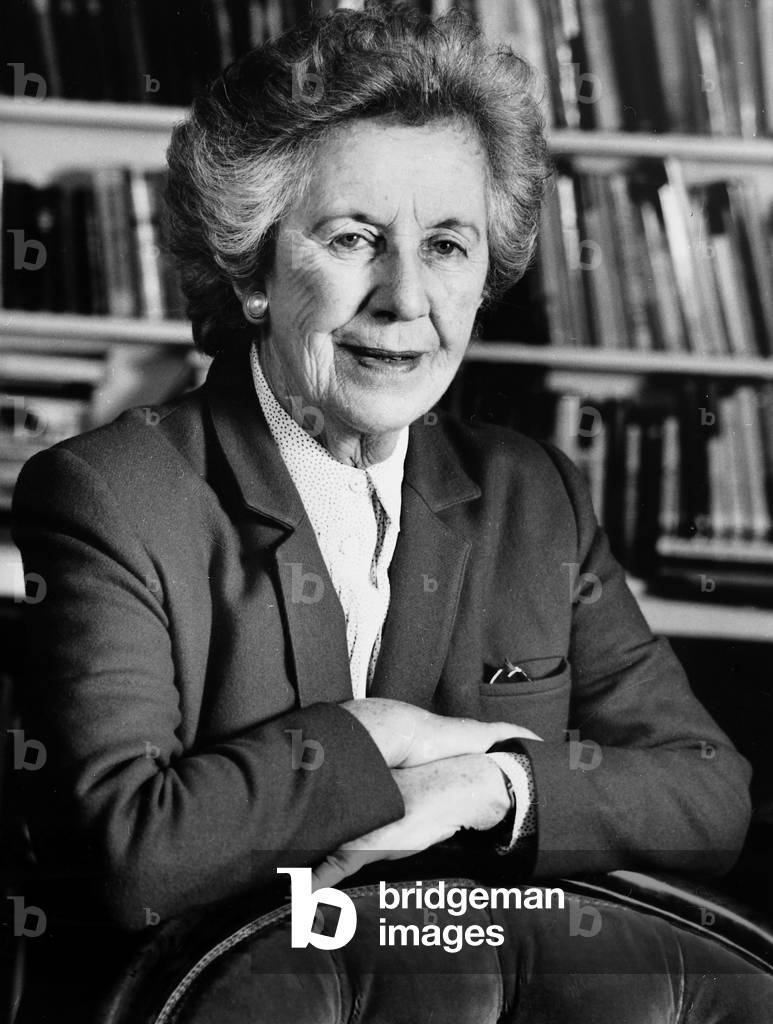 Helen Suzman South African Woman Politician, April 9, 1990 (Neg: B86431) (b/w photo)