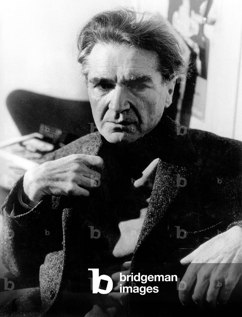 Emil Michel Cioran (1911-1995) French Writer From Romanina Origins, here in 1977 (b/w photo)