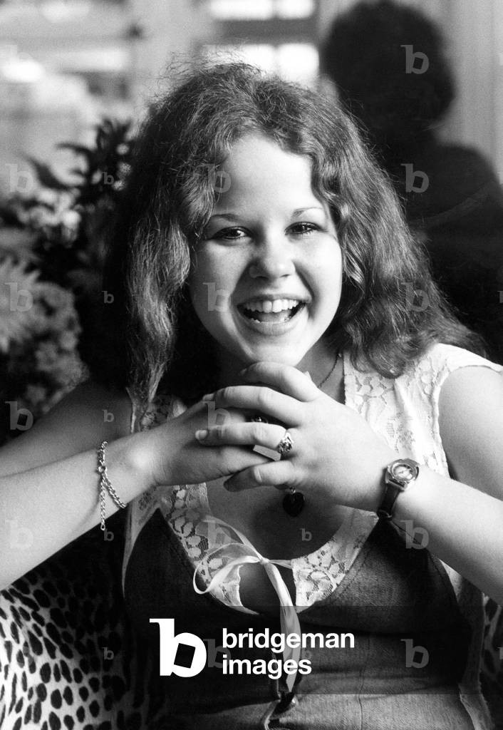 Linda Blair in 1978 (b/w photo)