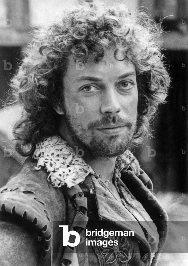 Tim Curry, 1976 (b/w photo)