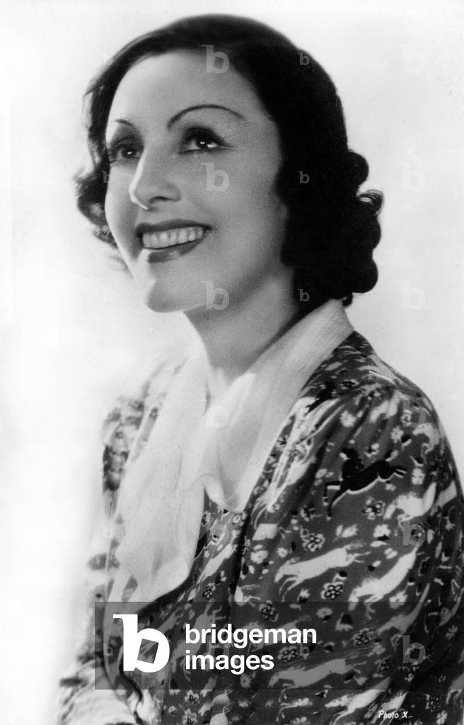 Gaby Morlay (Real Name Blanche Fumoleau, 1893-1964) here in The Early 30'S (b/w photo)