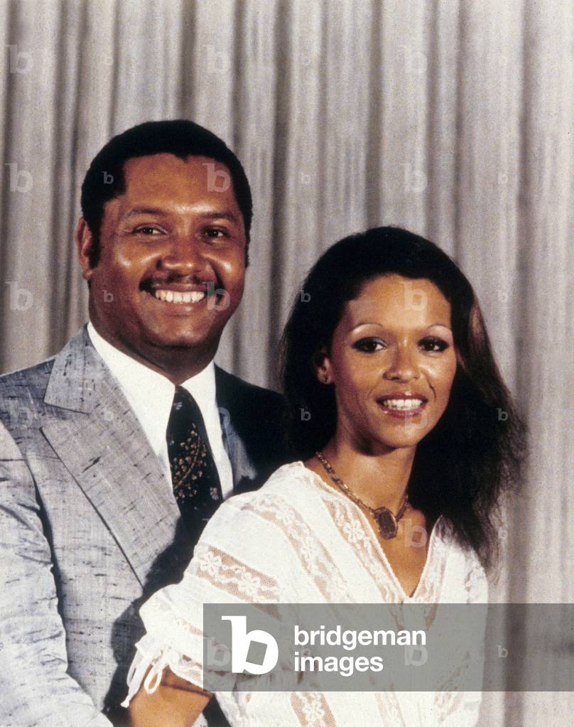 Former Life-President of Haiti Jean Claude Duvalier (Nicknamed Baby Doc) and his Wife Michelle March 05, 1987 (photo)