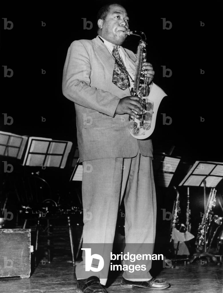 Charlie Parker C. 1952 (b/w photo)