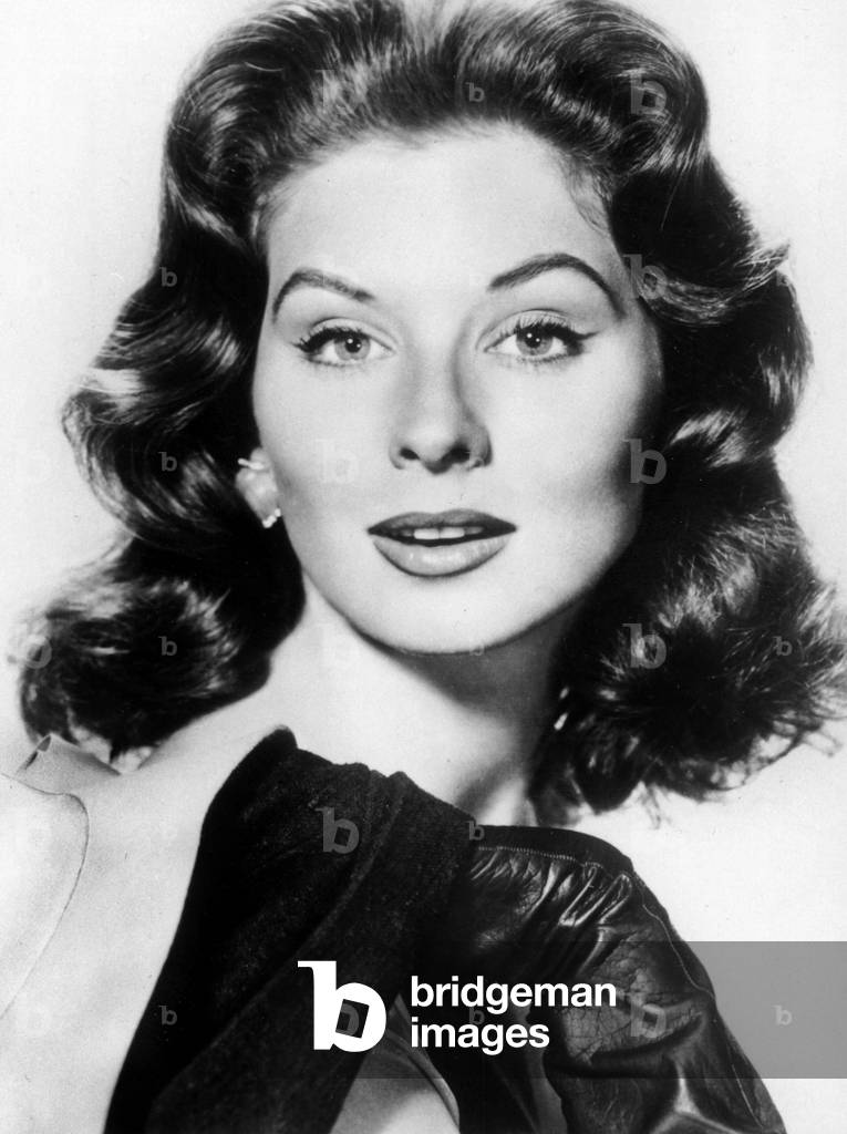 American Actress Suzy Parker in 1959 (b/w photo)