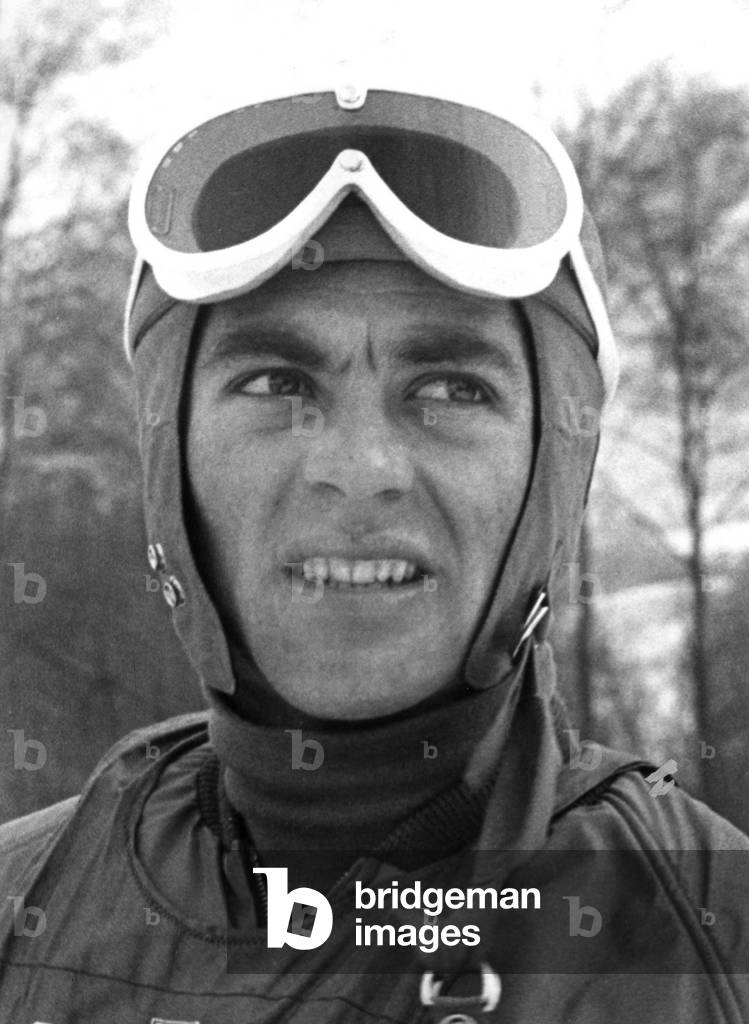 Austrian Alpine Skier Karl Schranz January 4th 1963 Vienna (b/w photo)