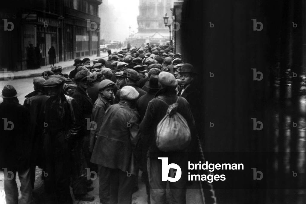 soup kitchen in Paris, 30's