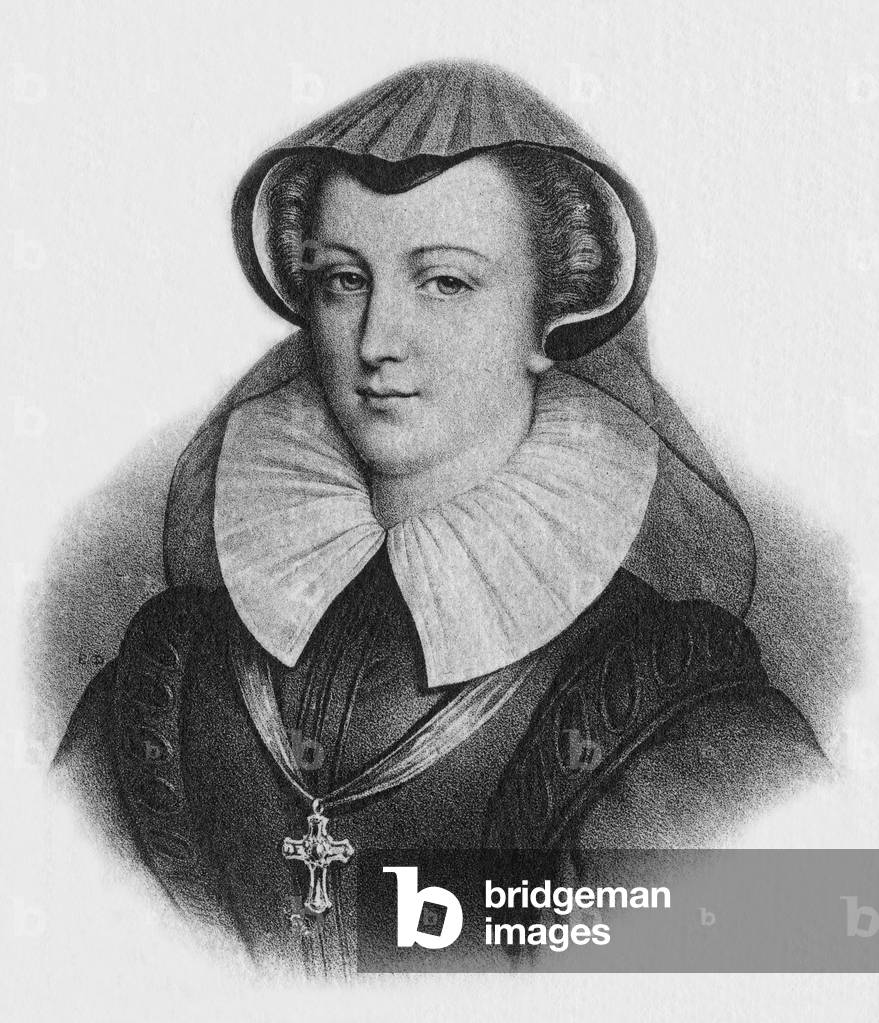 Mary Stuart (1542-1587) Queen of Scots, engraving