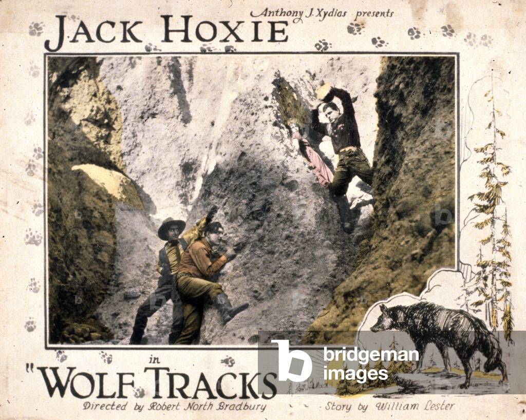 Wolf Tracks, 1923 (print)