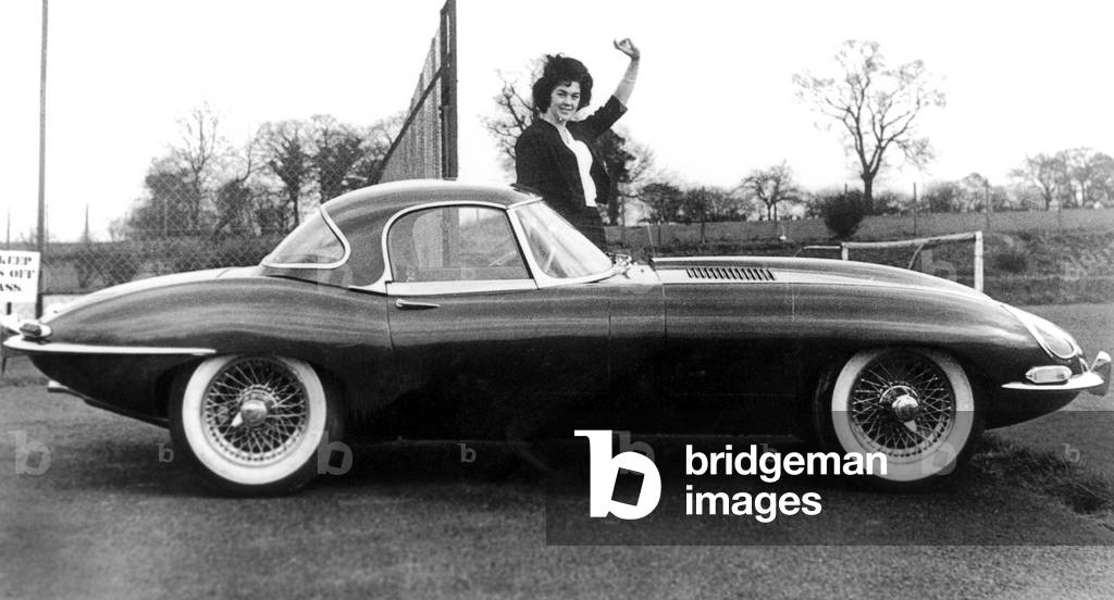 Jaguar car March 14, 1961 (photo)