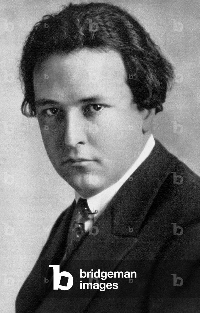 Arthur Honegger (1892-1955), Swiss composer, here c. 1912