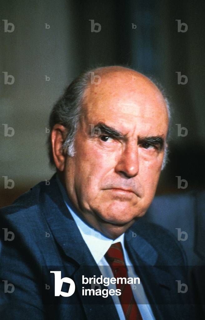 Andreas Papandreou (1919-1996) greek Prime Minister, June 7, 1984