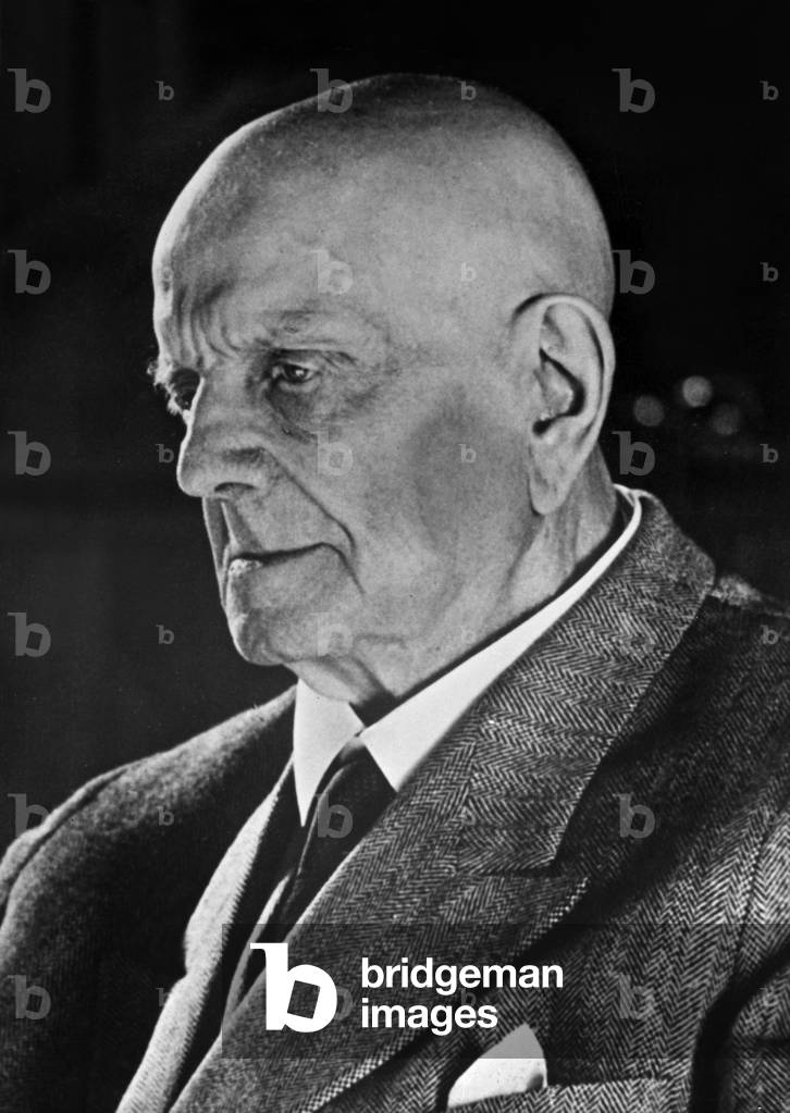 Finish composer Jean Sibelius (1865 1957) November 23, 1955