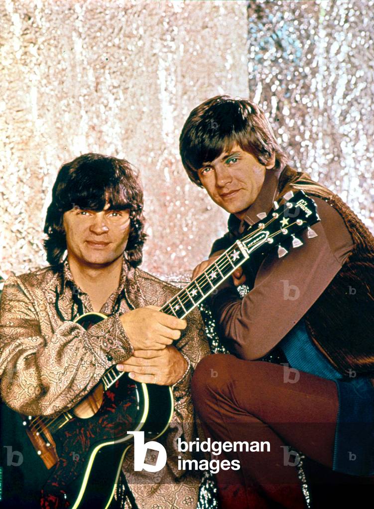 Don and Phil of the Everly Brothers band in 1968 (photo)