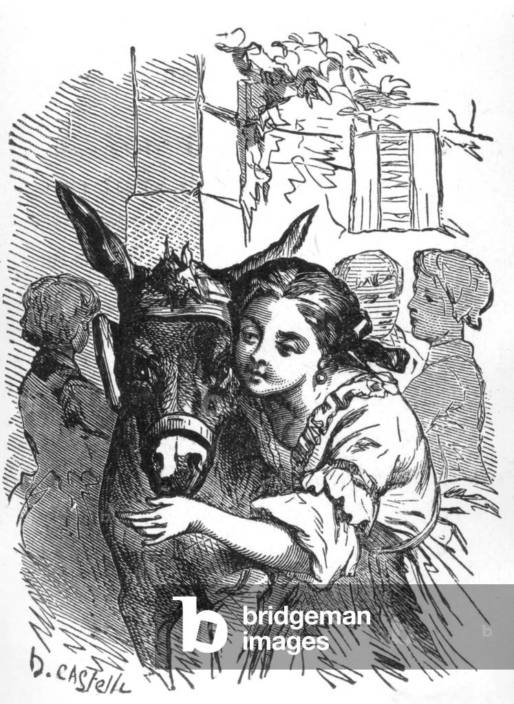 Drawing by Horace Castelli for tale 