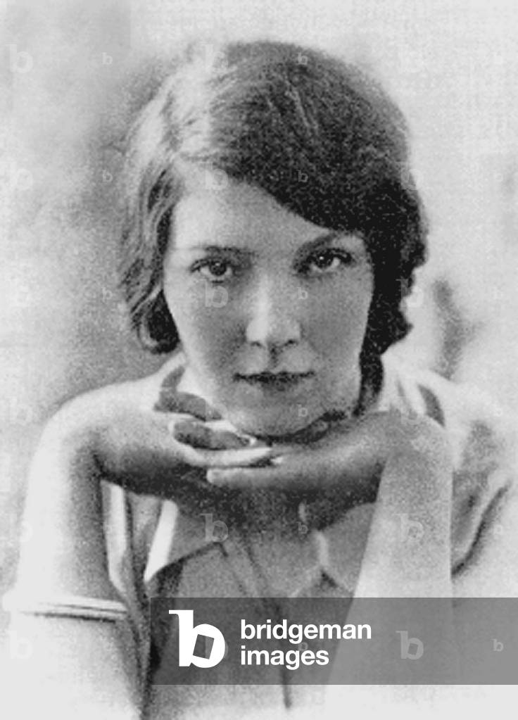 Ella Gwendolen Rees Williams aka Jean Rhys (1890-1979), c.1921 (b/w photo)