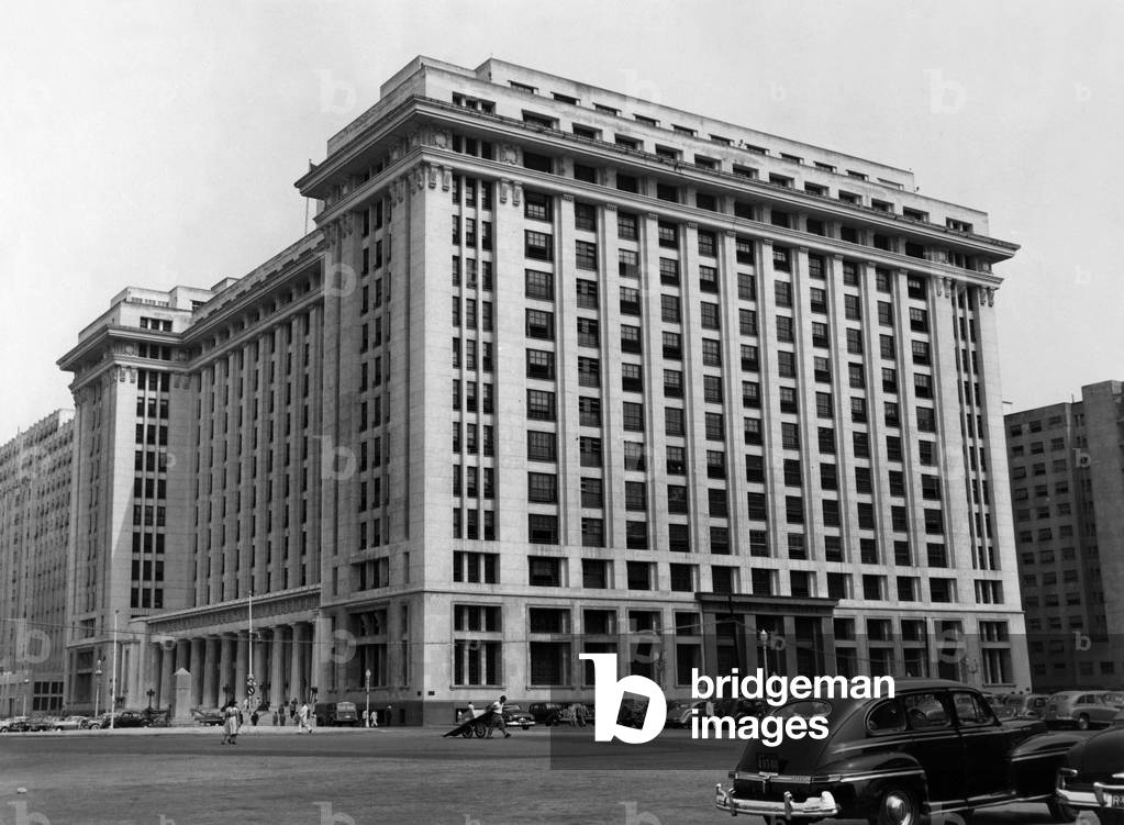 Rio de Janeiro, Brazil, c. 1955 : the minister of finances