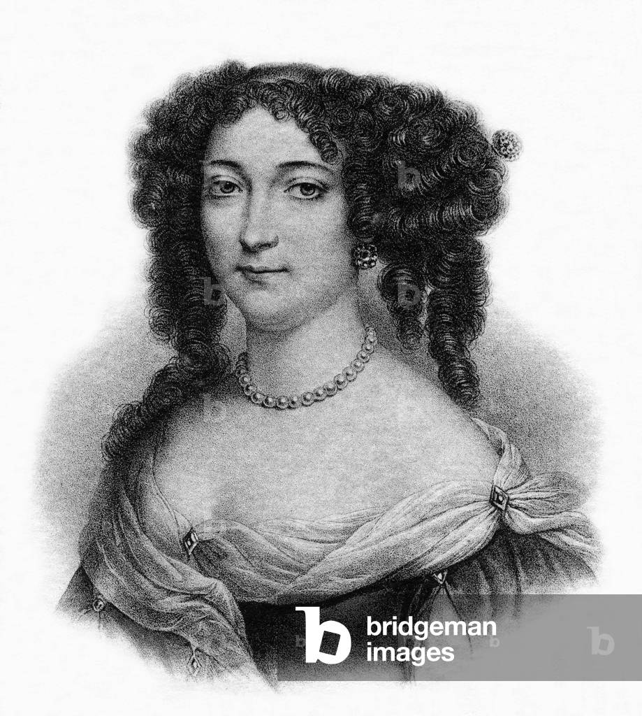 Marion Delorme, by his real name Marie de Lon, maiden of Lorme (1611-1650) courtesan of the 17th century