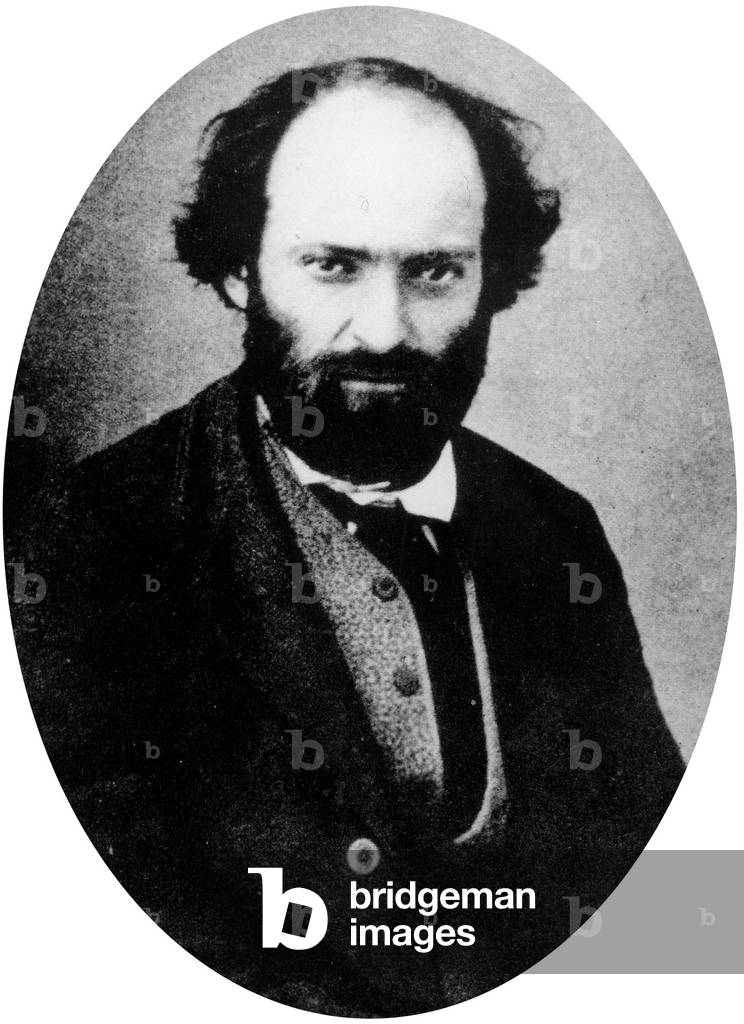 Paul Cezanne, c.1880 (b/w photo)