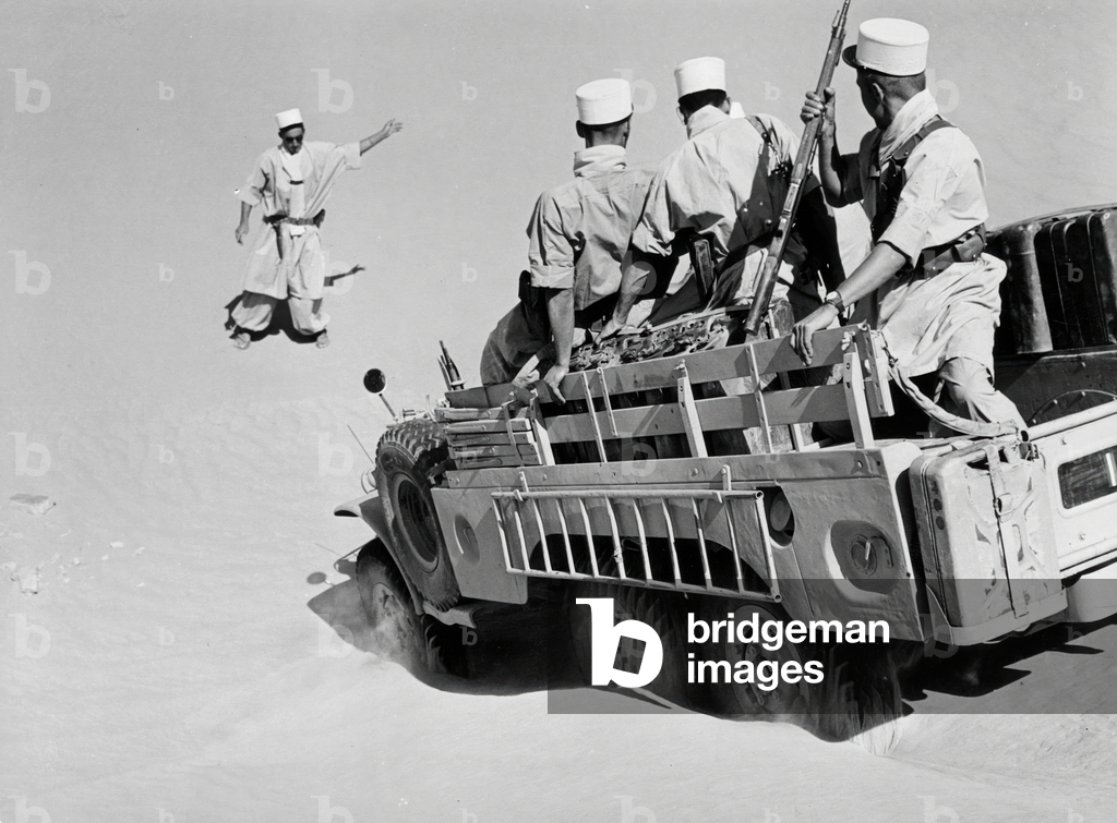 legionnaires in algerian desert September 1958 (war of Algeria)