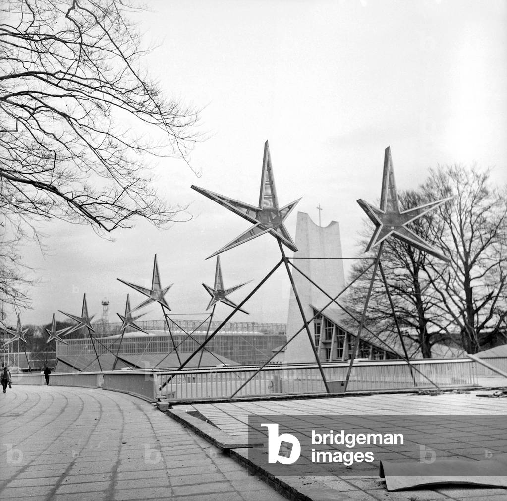 World fair in Brussels, March 1958 : pavilion of Vatican