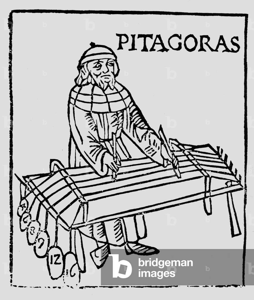 Pythagoras (wood engraving)